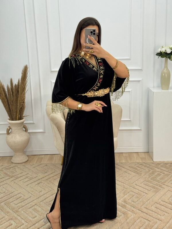 Robe caftan  velour✨ maria ✨
