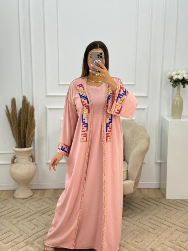 Abaya deux pièce fendi ✨