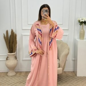 Abaya deux pièce fendi ✨