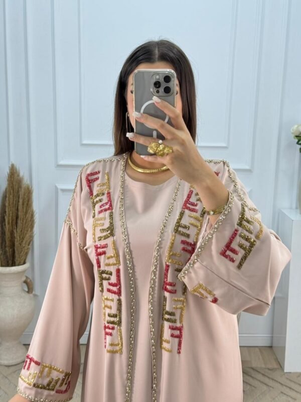 Abaya deux pièce fendi ✨