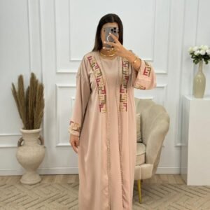 Abaya deux pièce fendi ✨