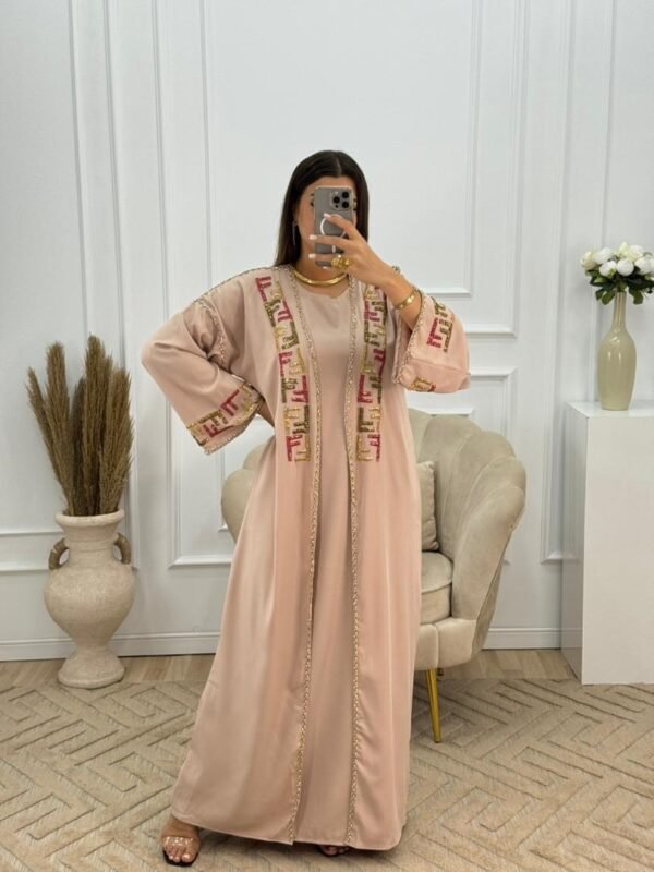 Abaya deux pièce fendi ✨