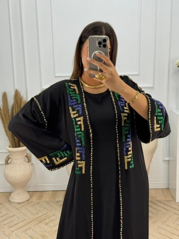 Abaya deux pièce fendi ✨